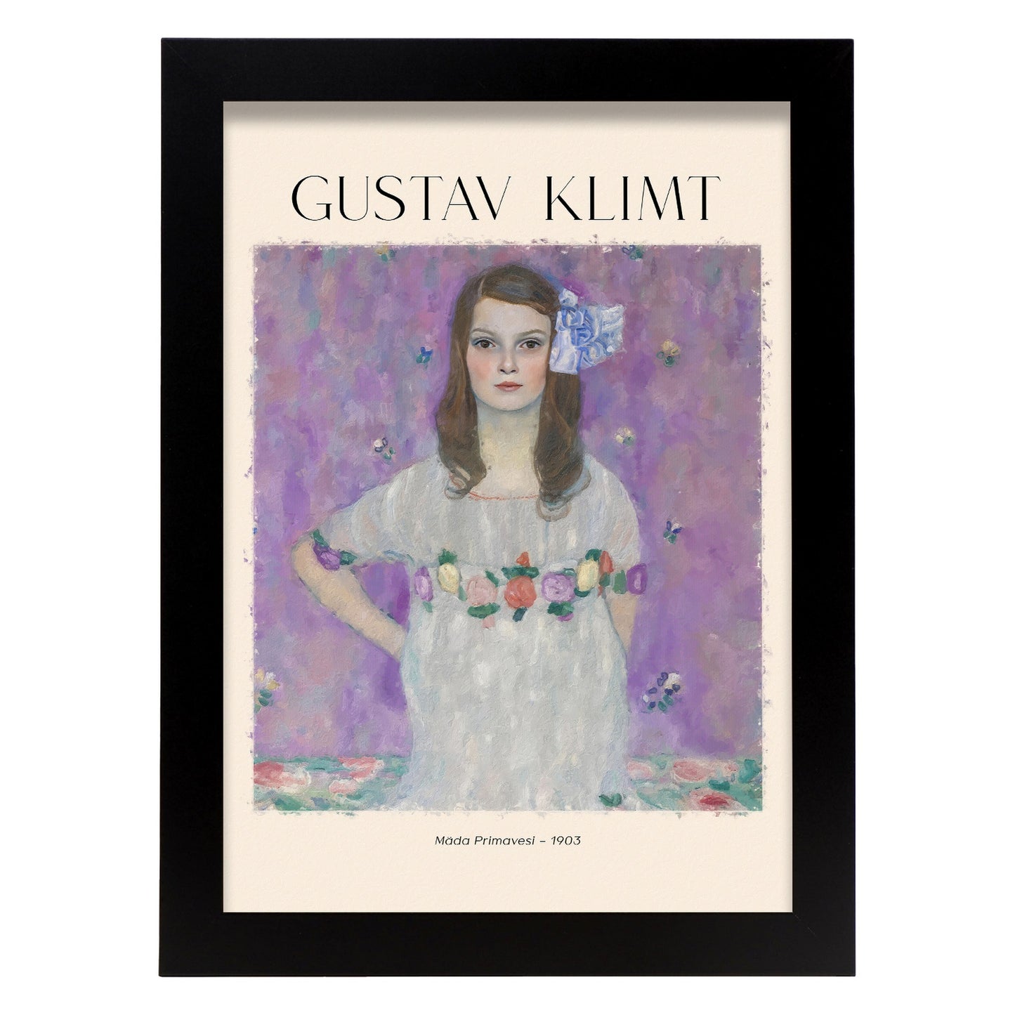 Lámina de Mada Primavesi inspirada en Gustav Klimt