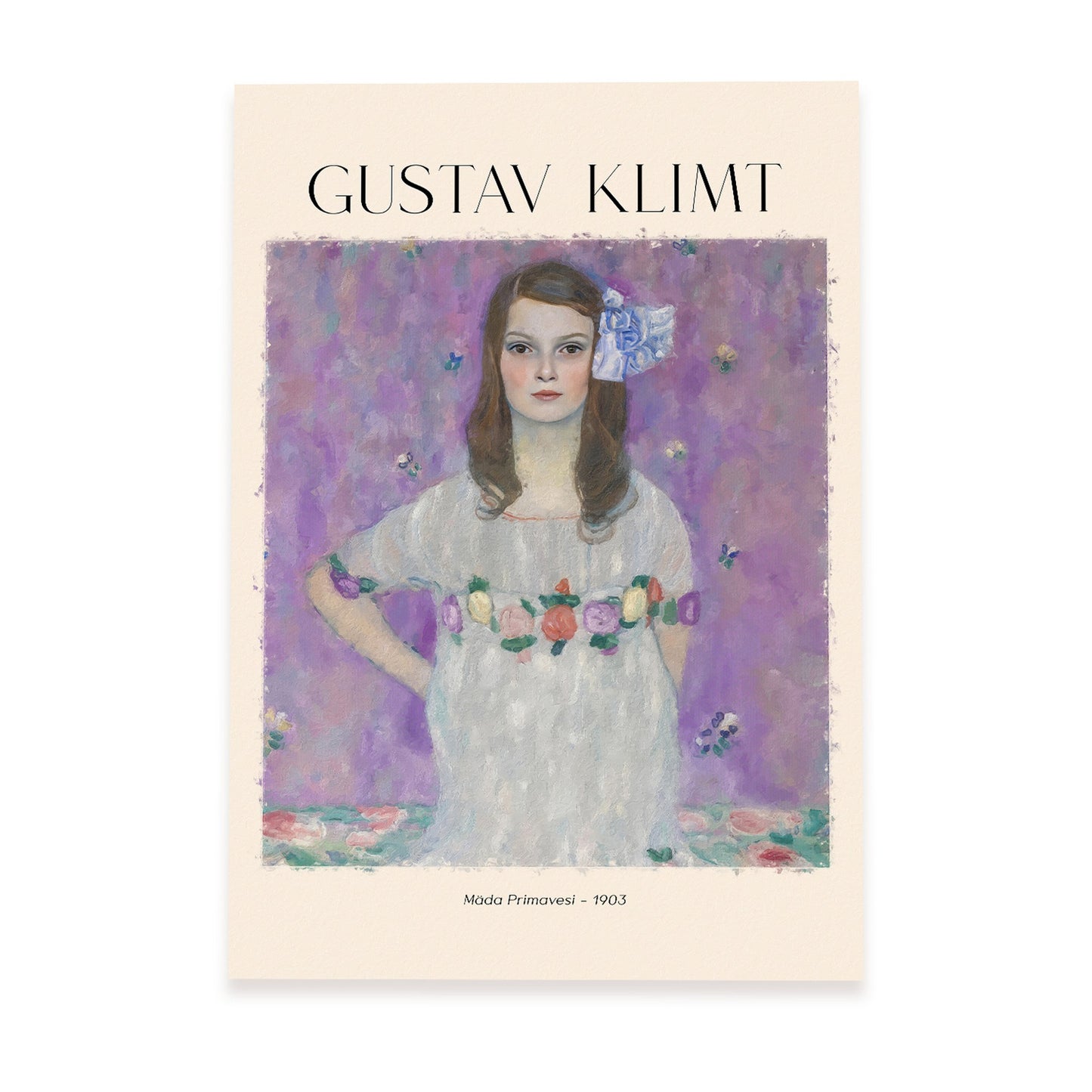 Lámina de Mada Primavesi inspirada en Gustav Klimt