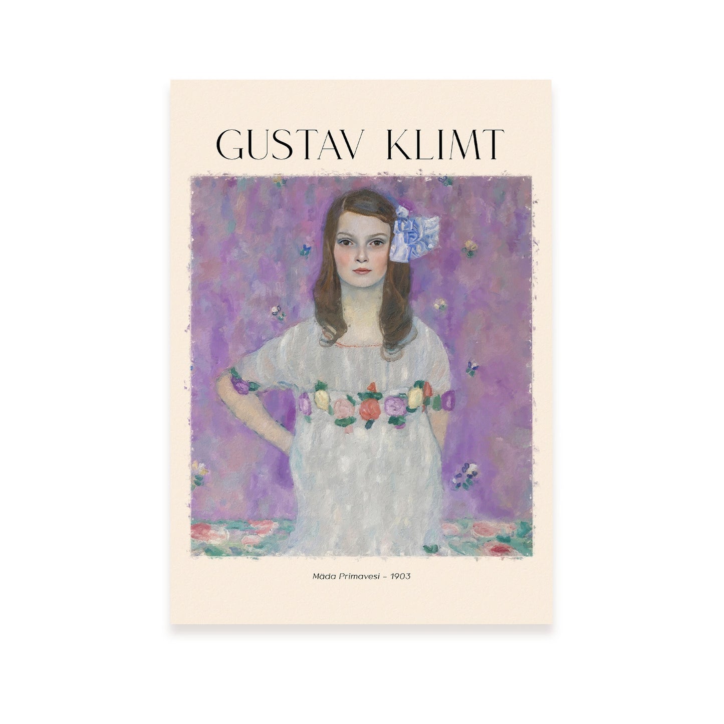 Lámina de Mada Primavesi inspirada en Gustav Klimt