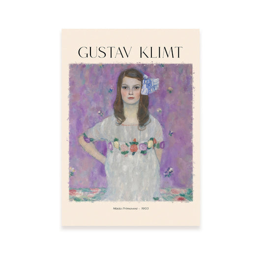 Lámina de Mada Primavesi inspirada en Gustav Klimt