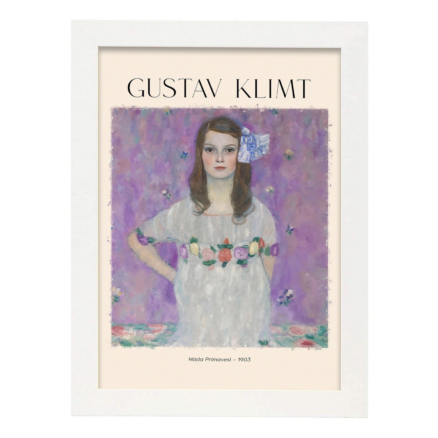Lámina de Mada Primavesi inspirada en Gustav Klimt