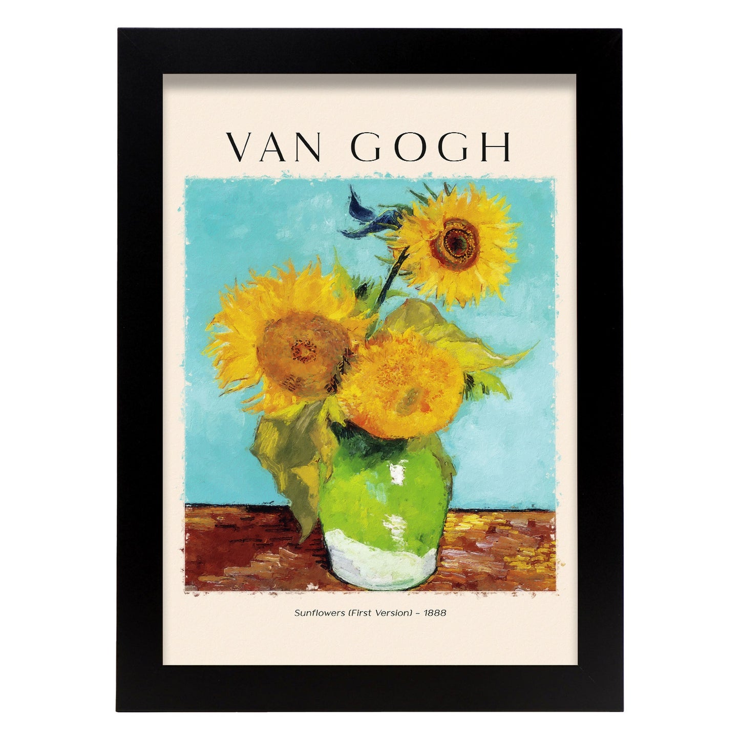 Lámina de Girasoles inspirada en Van Gogh