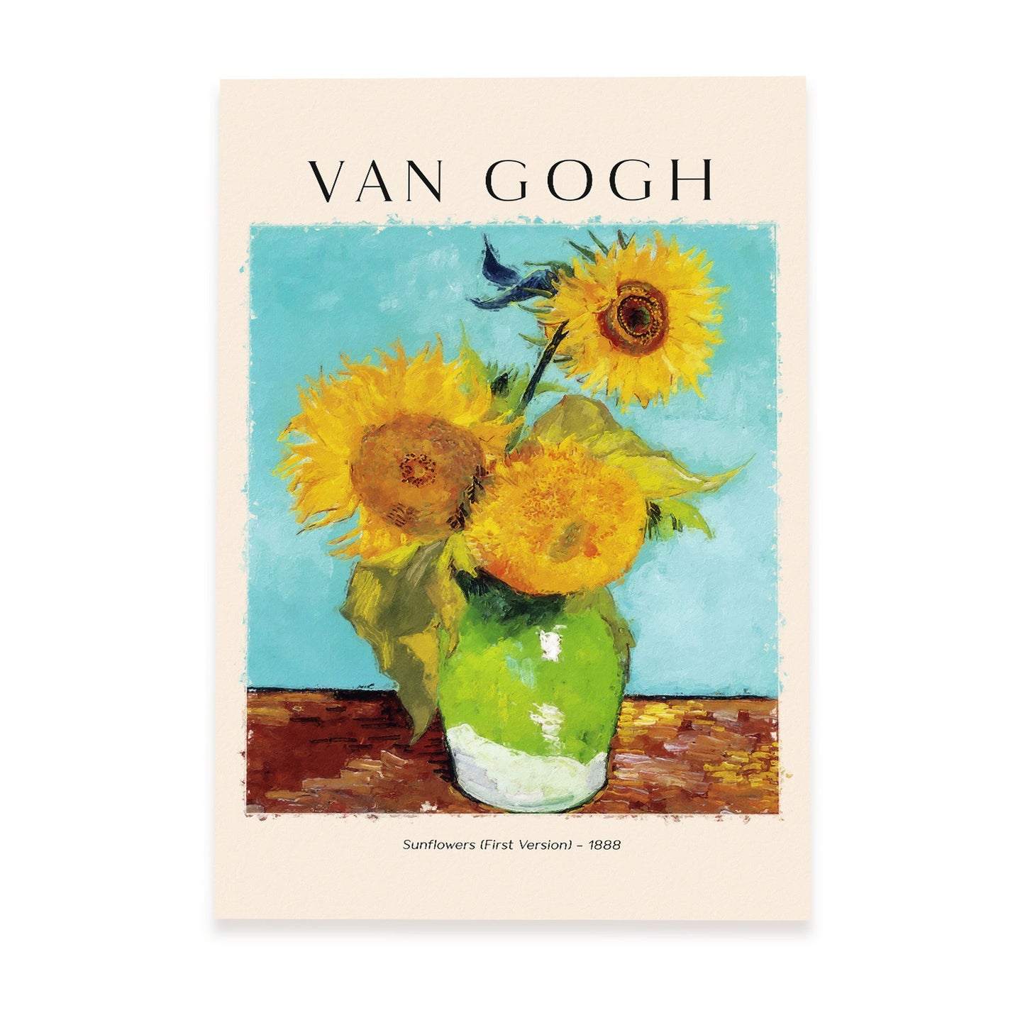 Lámina de Girasoles inspirada en Van Gogh