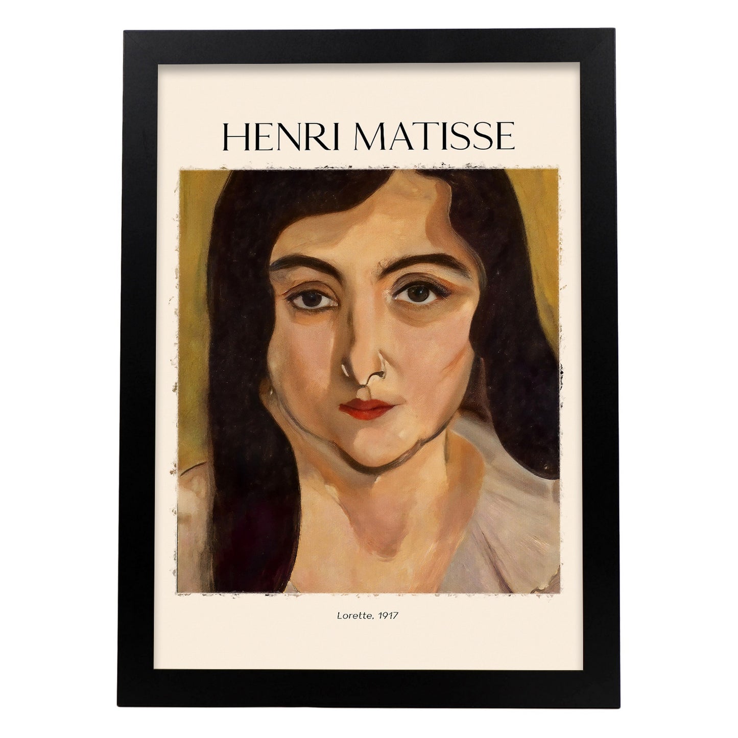 Lámina decorativa Lorette inspirada en Henri Matisse