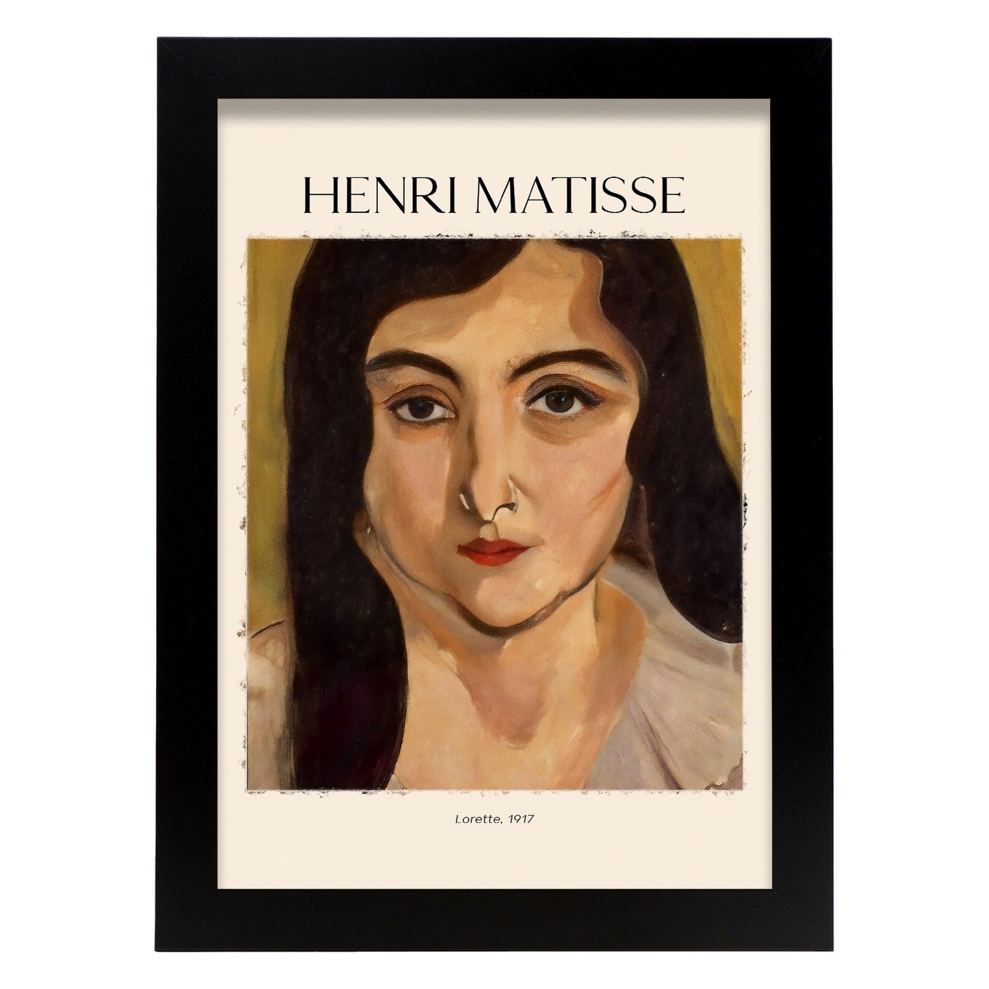 Lámina decorativa Lorette inspirada en Henri Matisse
