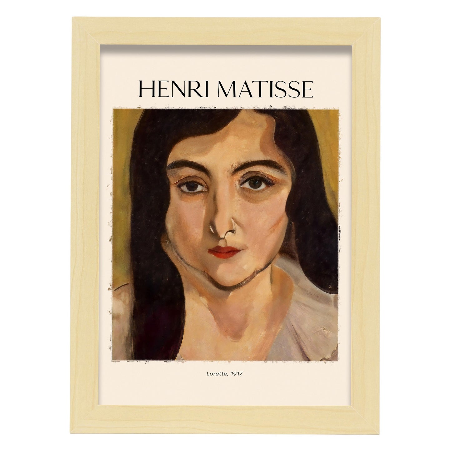 Lámina decorativa Lorette inspirada en Henri Matisse