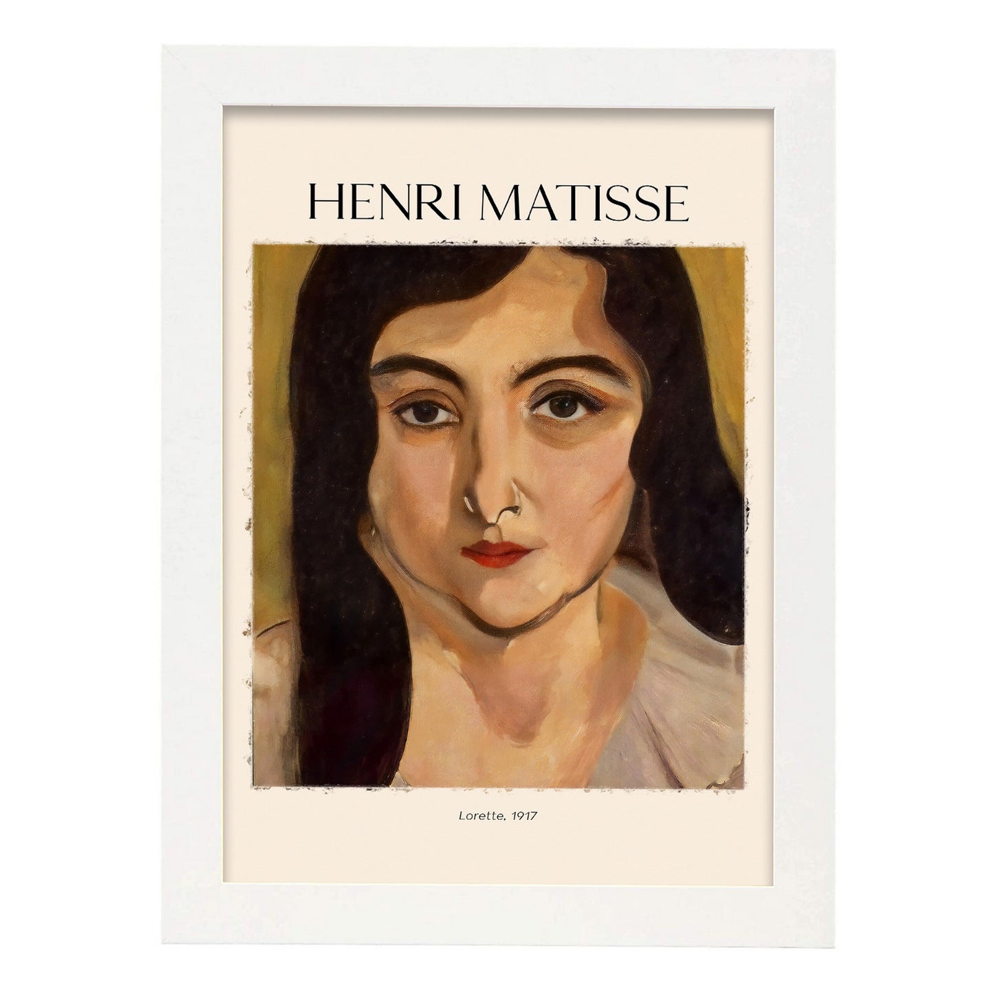Lámina decorativa Lorette inspirada en Henri Matisse
