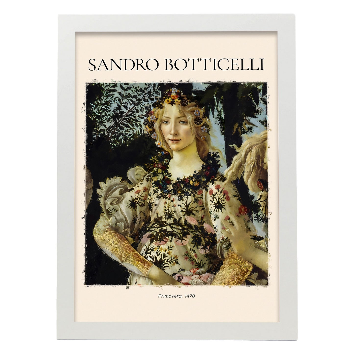 Lámina de Primavera inspirada en Sandro Botticelli para tu hogar