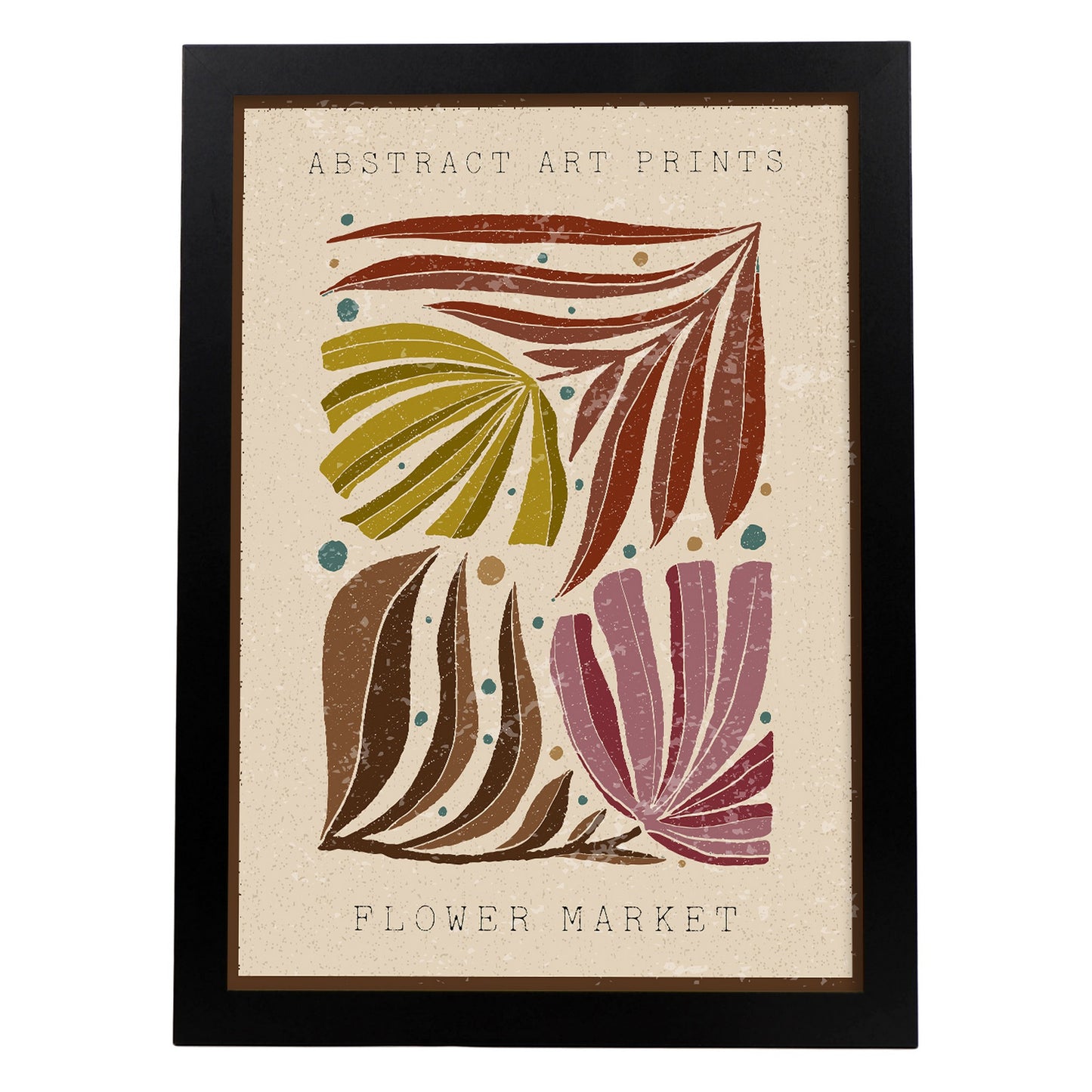 Lámina Estampado de Arte de Palmera