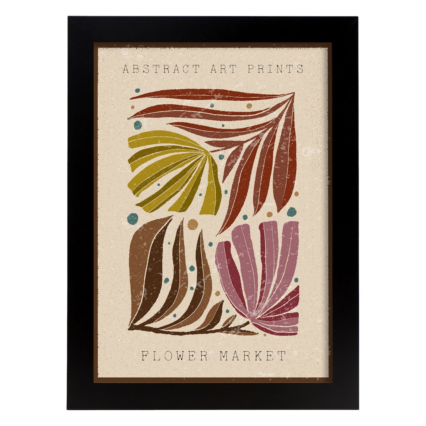 Lámina Estampado de Arte de Palmera