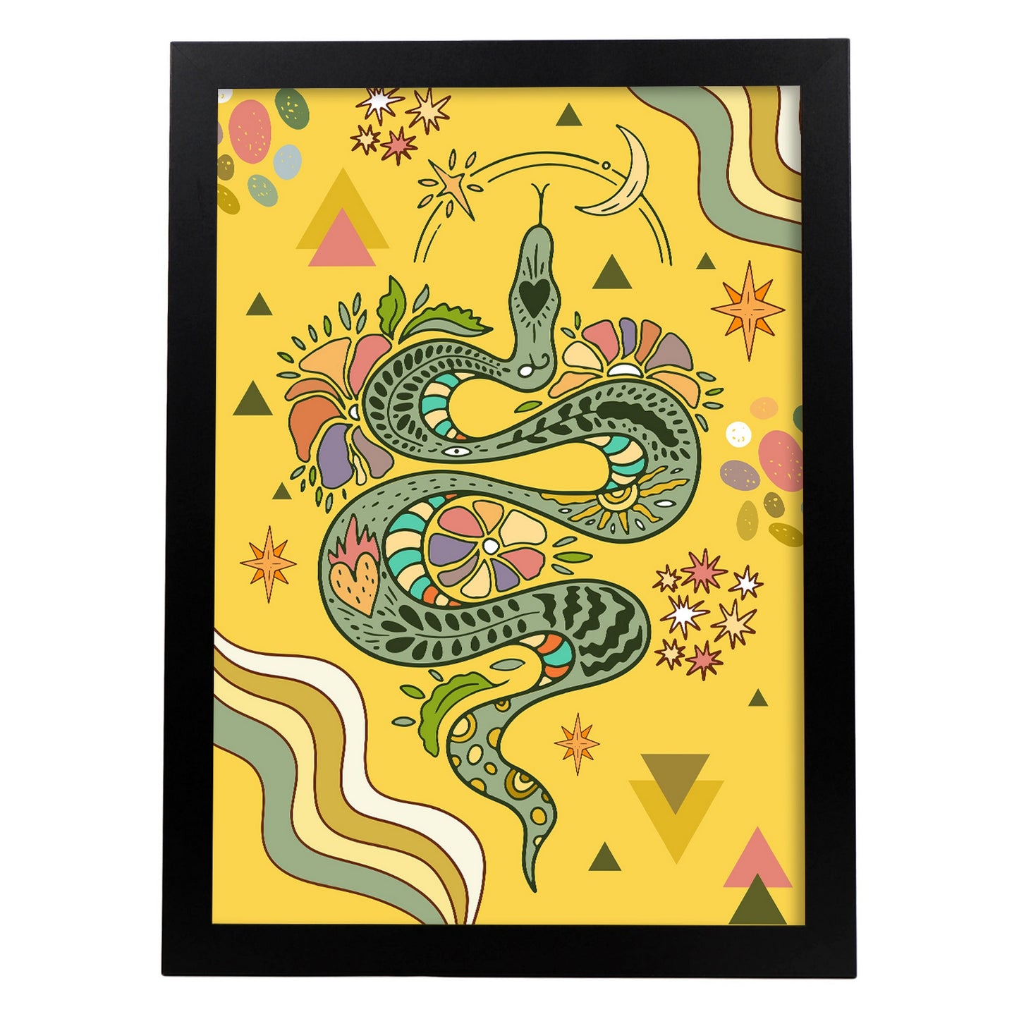 Lámina de Serpiente para Decoración de Hogar y Dormitorio