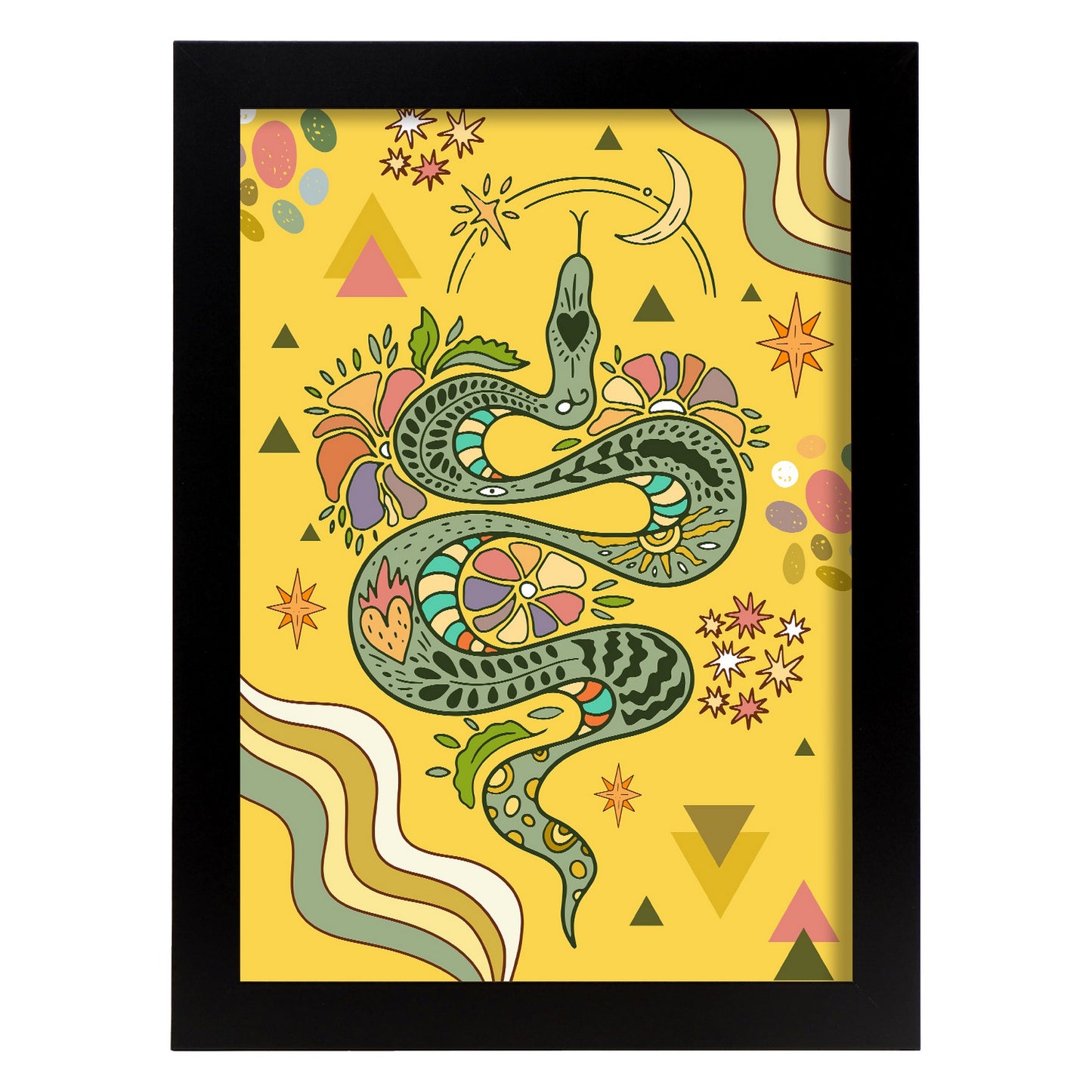 Lámina de Serpiente para Decoración de Hogar y Dormitorio