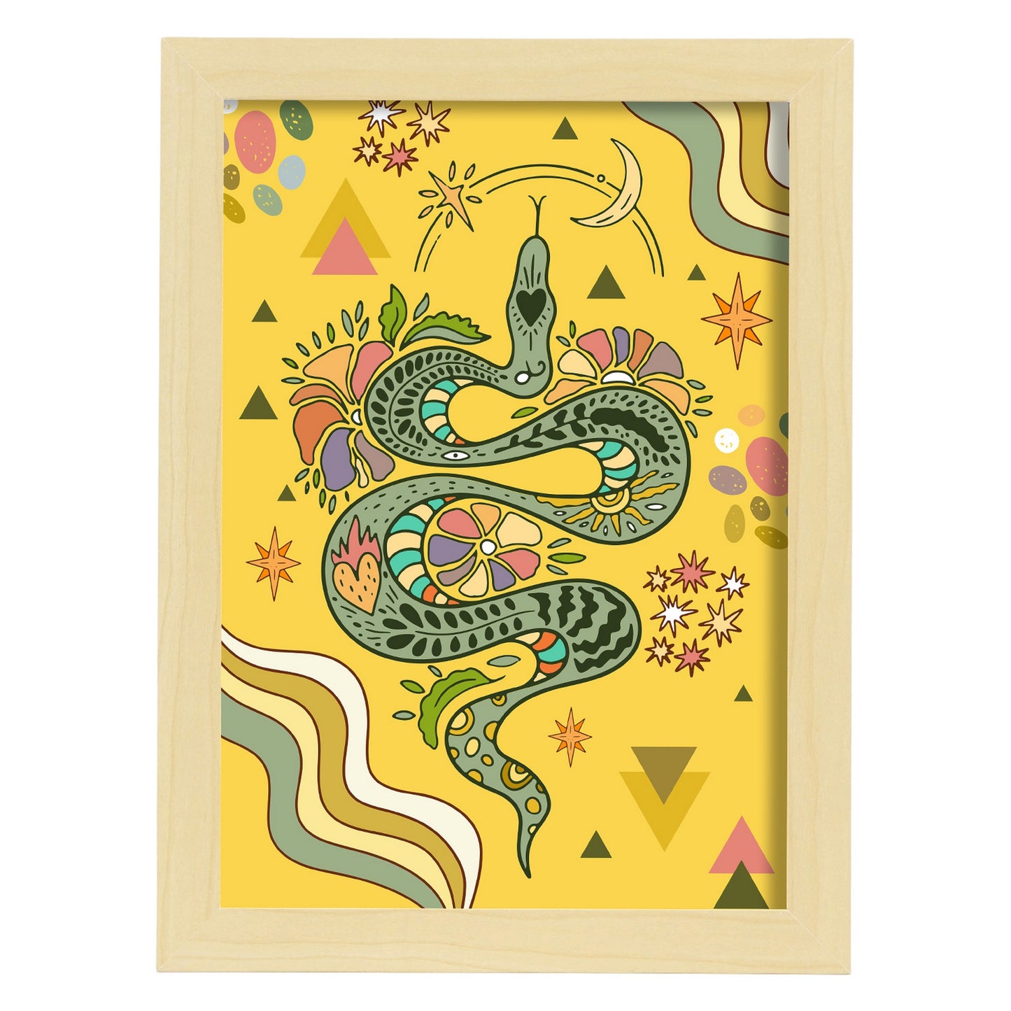 Lámina de Serpiente para Decoración de Hogar y Dormitorio