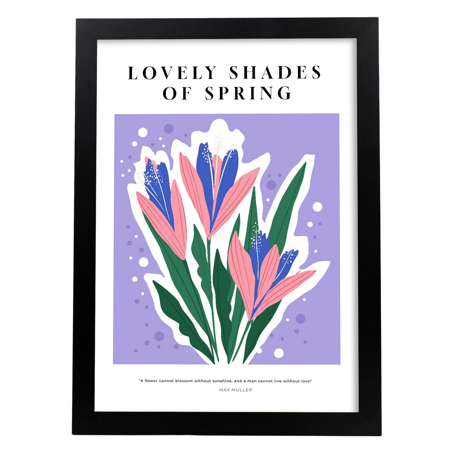Lámina de Hermosos Tonos de Primavera
