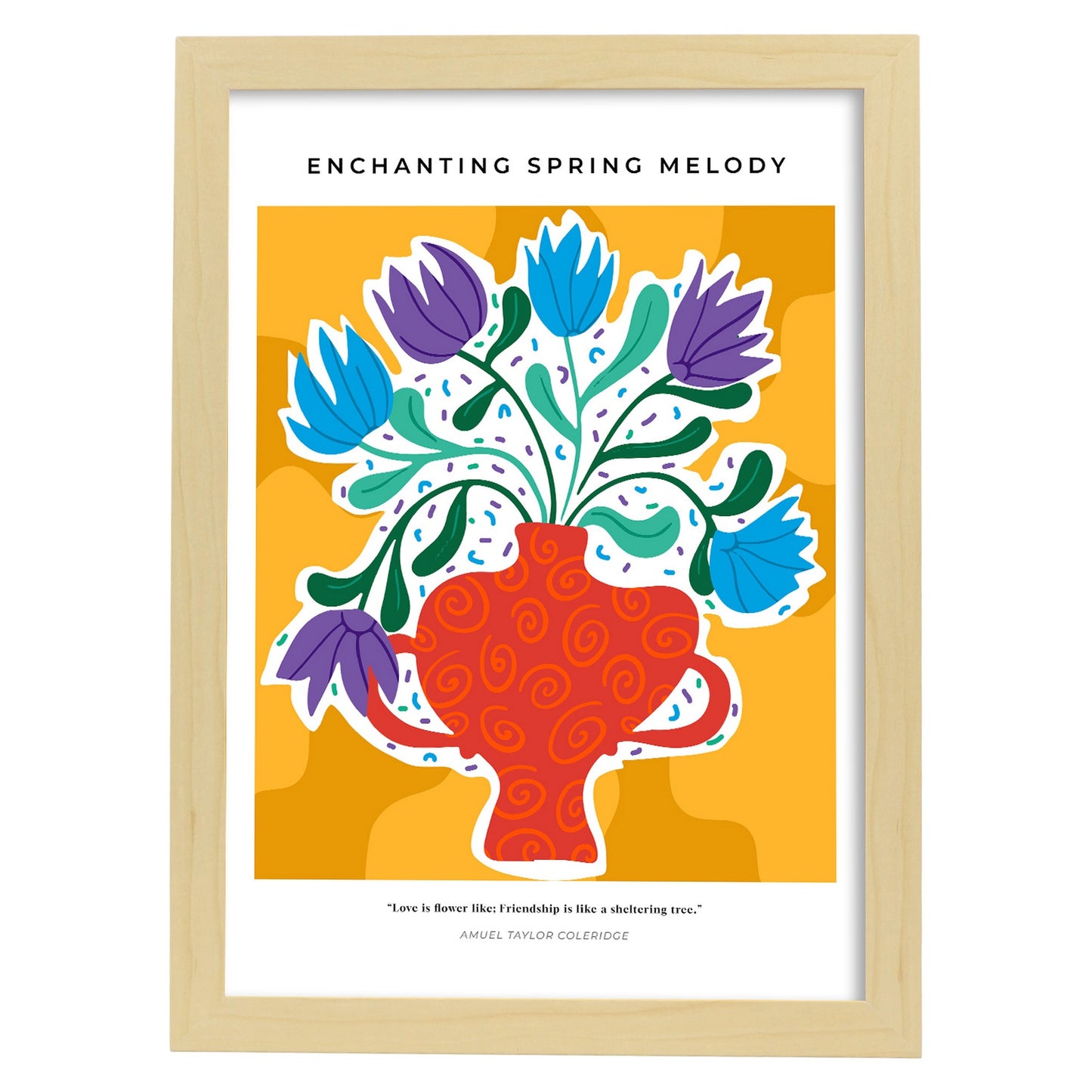 Lámina de Melodía de Primavera