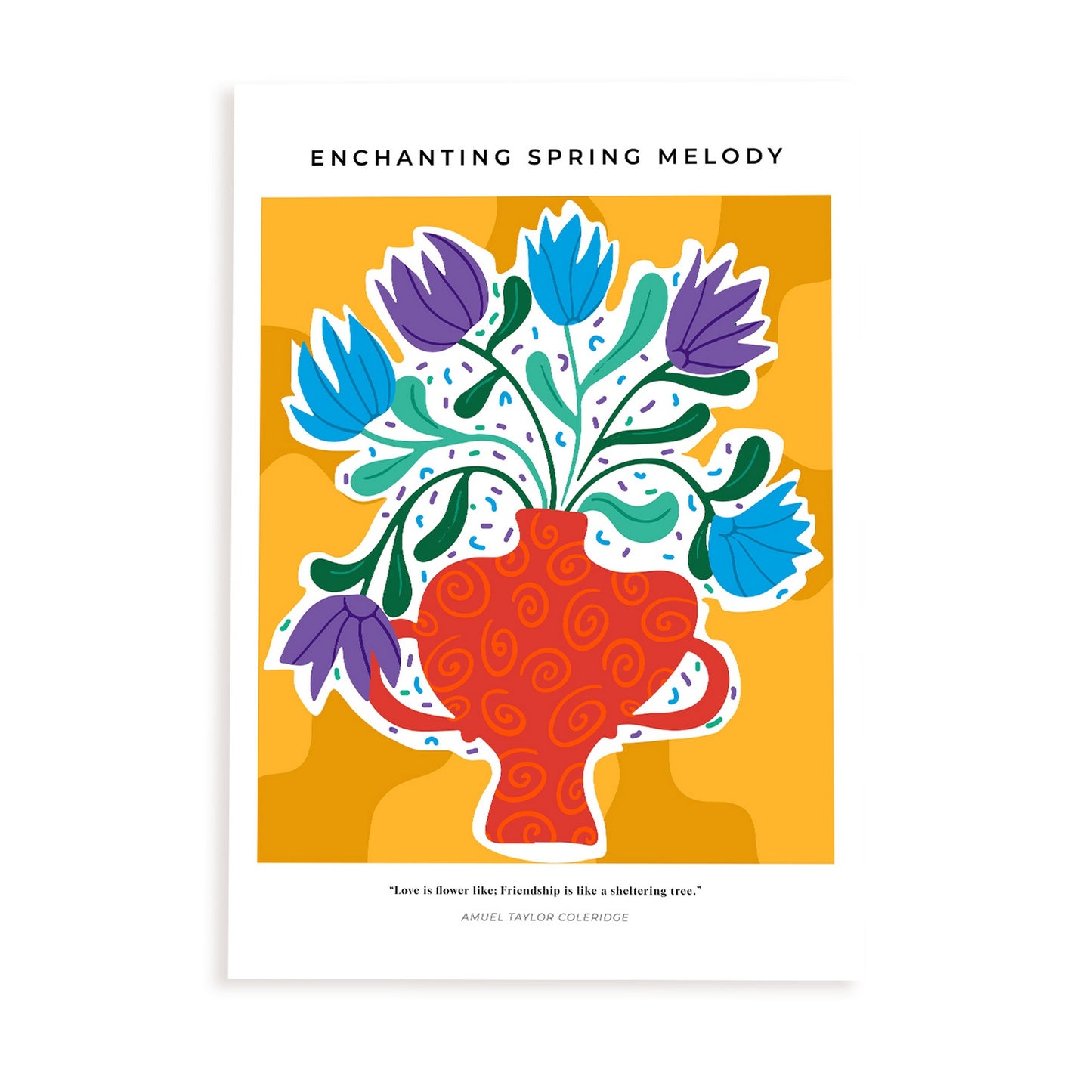 Lámina de Melodía de Primavera