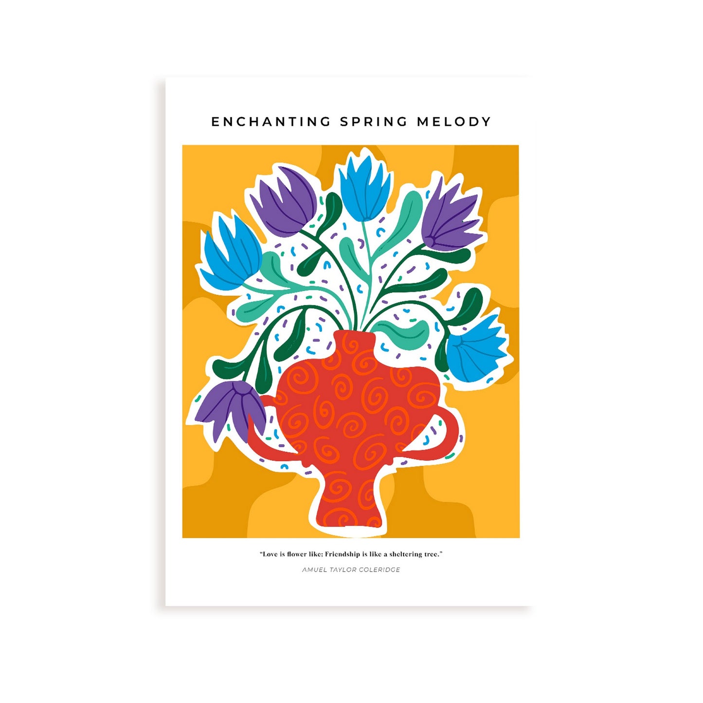 Lámina de Melodía de Primavera
