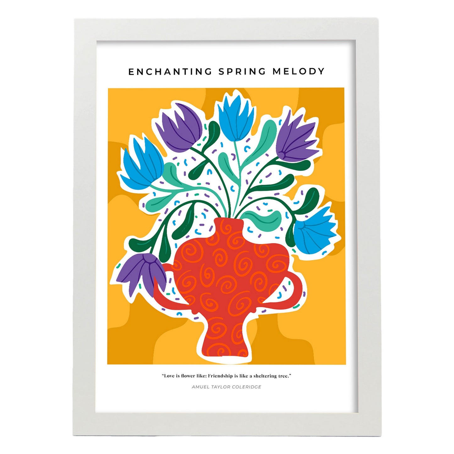 Lámina de Melodía de Primavera