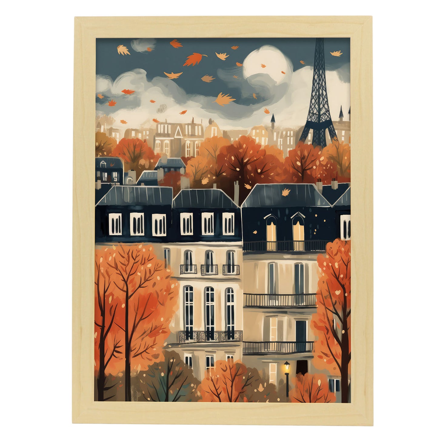 Nacnic Ilustración de París Laminas