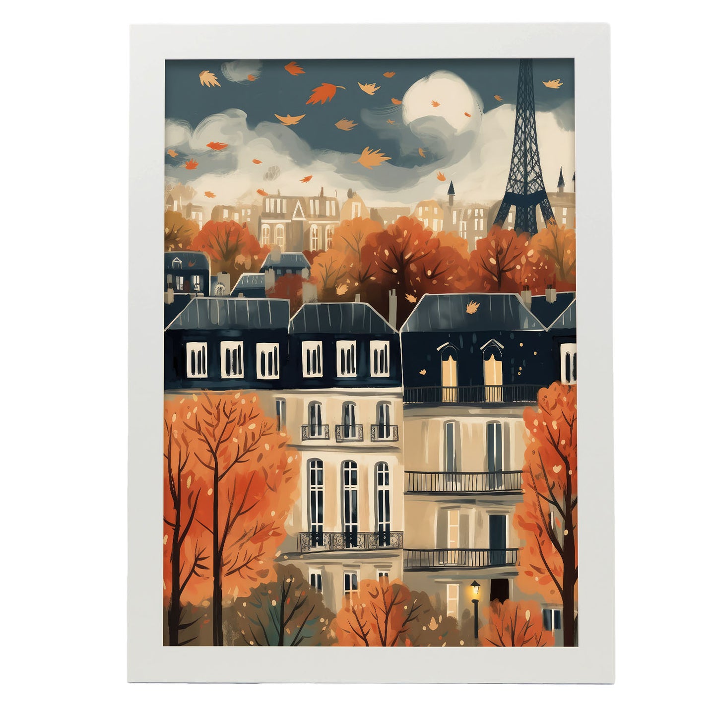 Nacnic Ilustración de París Laminas