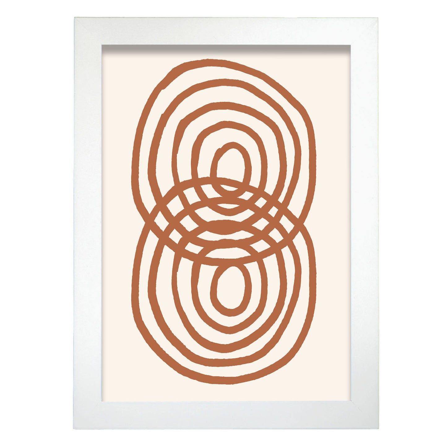 Lámina Nacnic Bucle de Ringlet Inspirado en Matisse