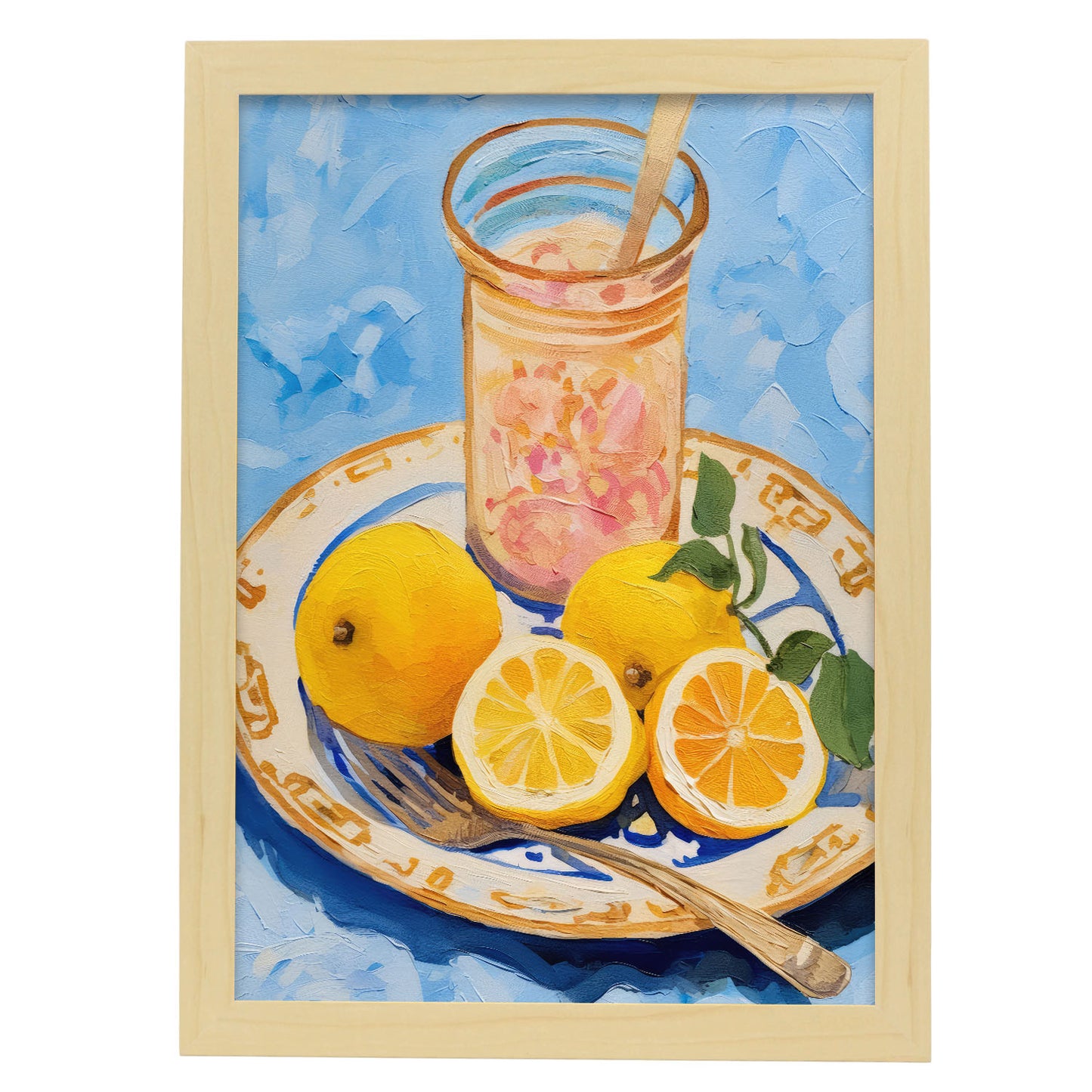 Lámina Nacnic Limonada Sano