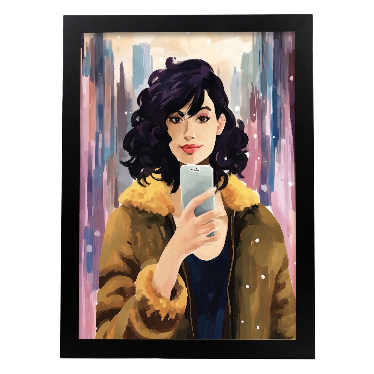 Nacnic Lámina de Pintura Lady Amanda