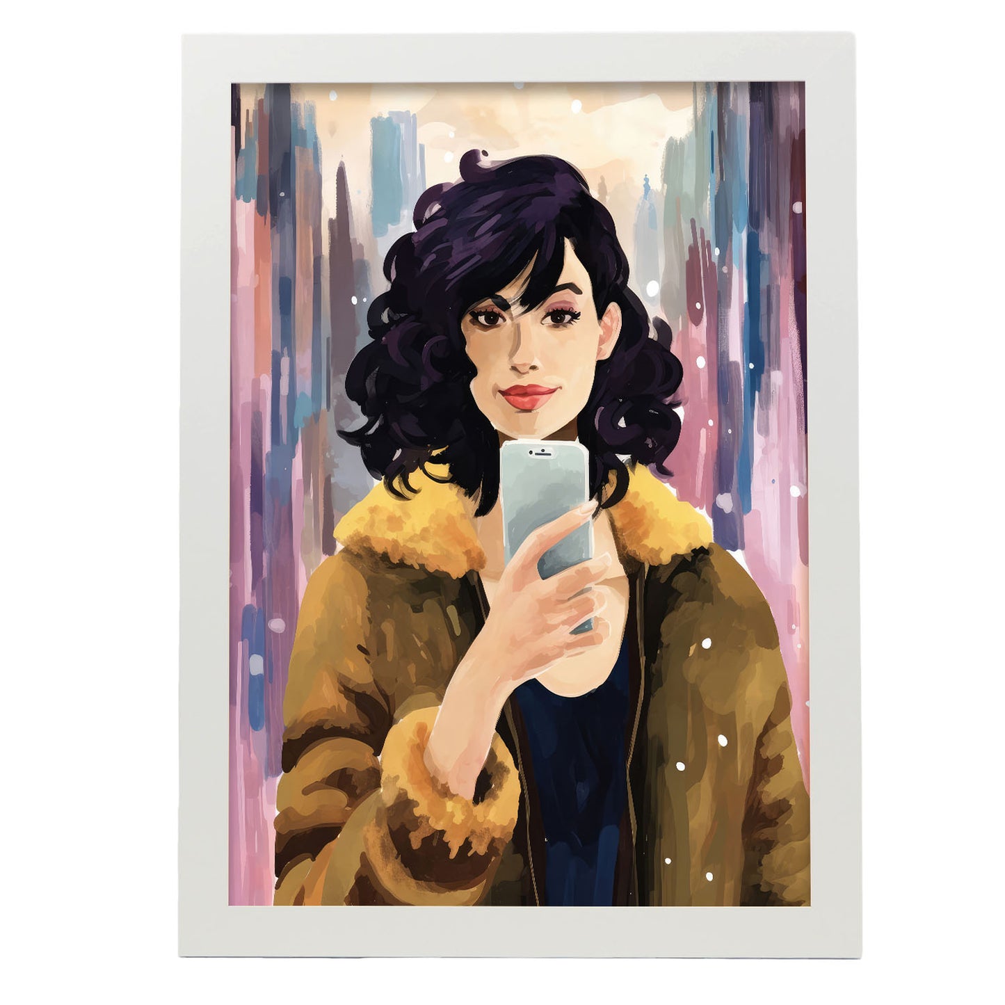 Nacnic Lámina de Pintura Lady Amanda