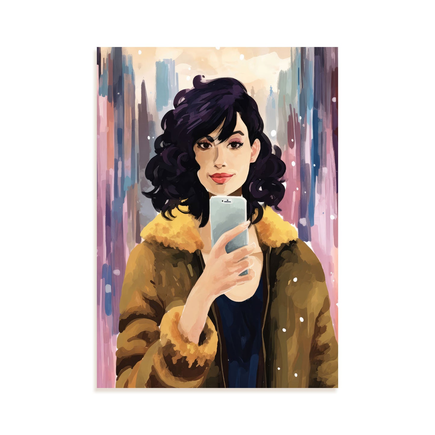 Nacnic Lámina de Pintura Lady Amanda