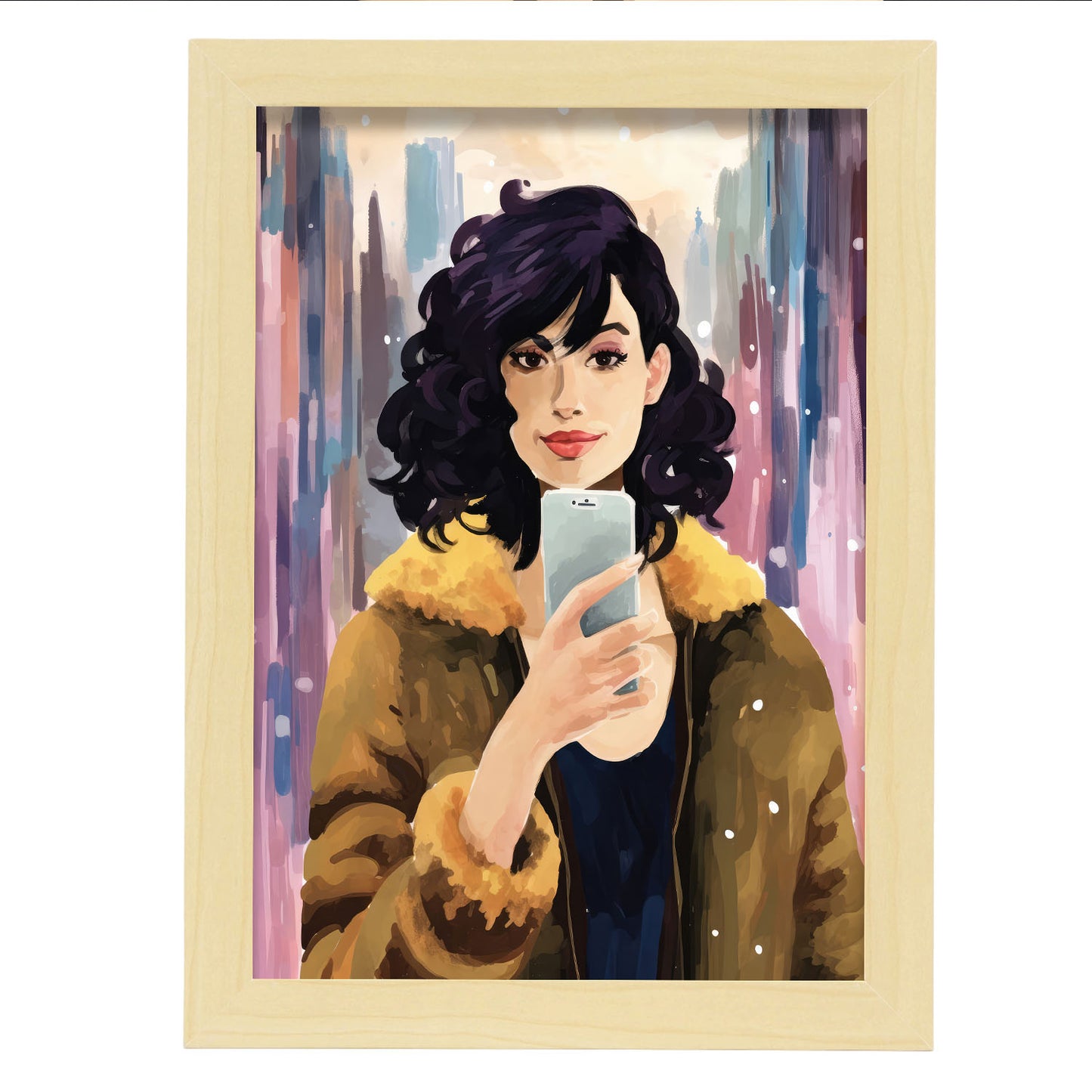 Nacnic Lámina de Pintura Lady Amanda