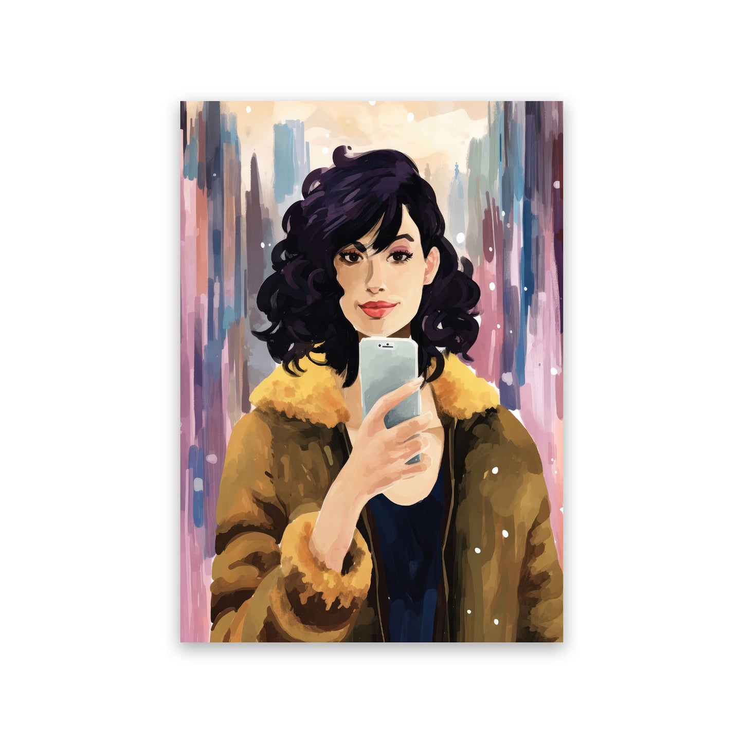 Nacnic Lámina de Pintura Lady Amanda