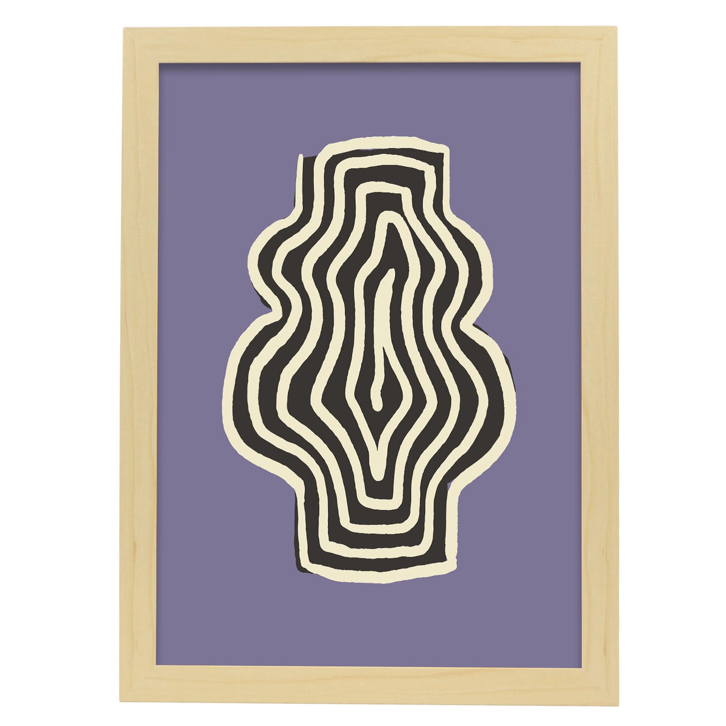Lamina Nacnic Art Novístico Inspirado en Matisse