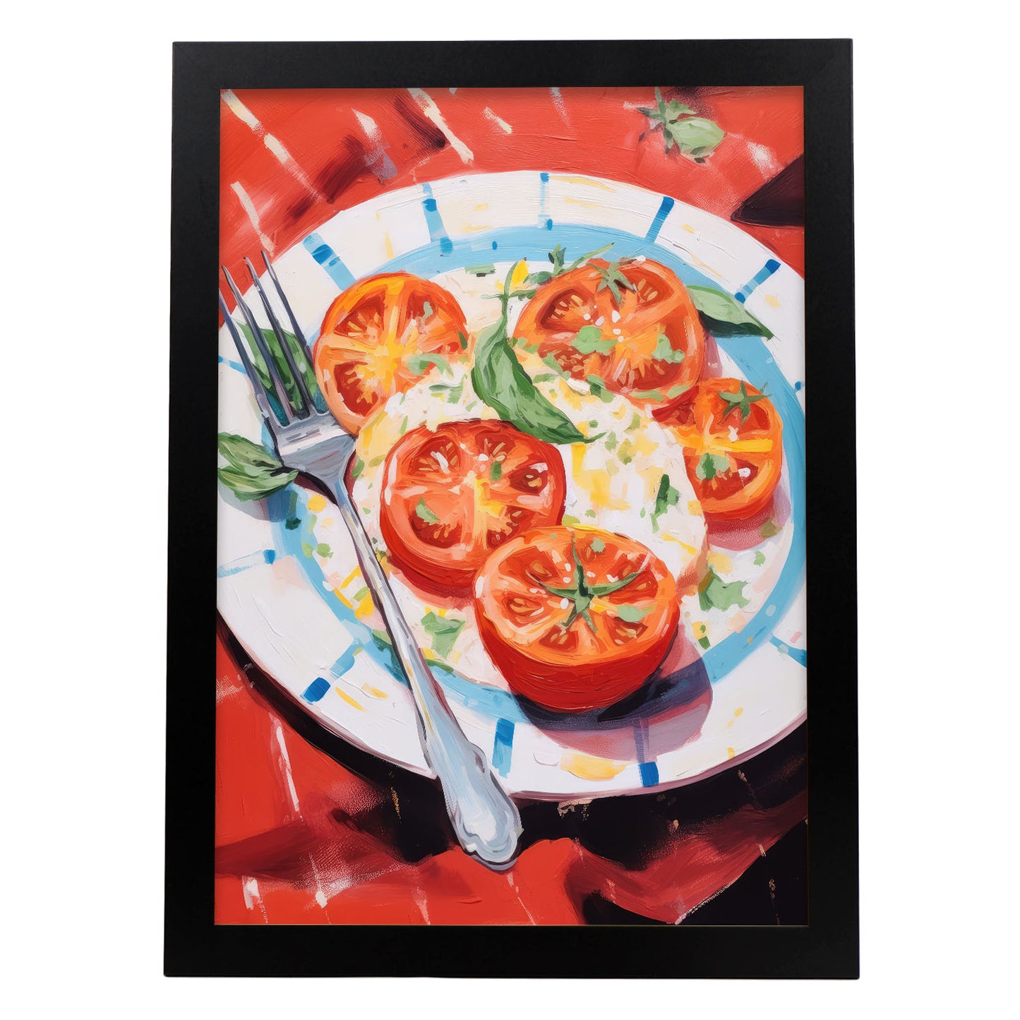 Lamina Nacnic Tomates Deleite en Pintura de Alimentos