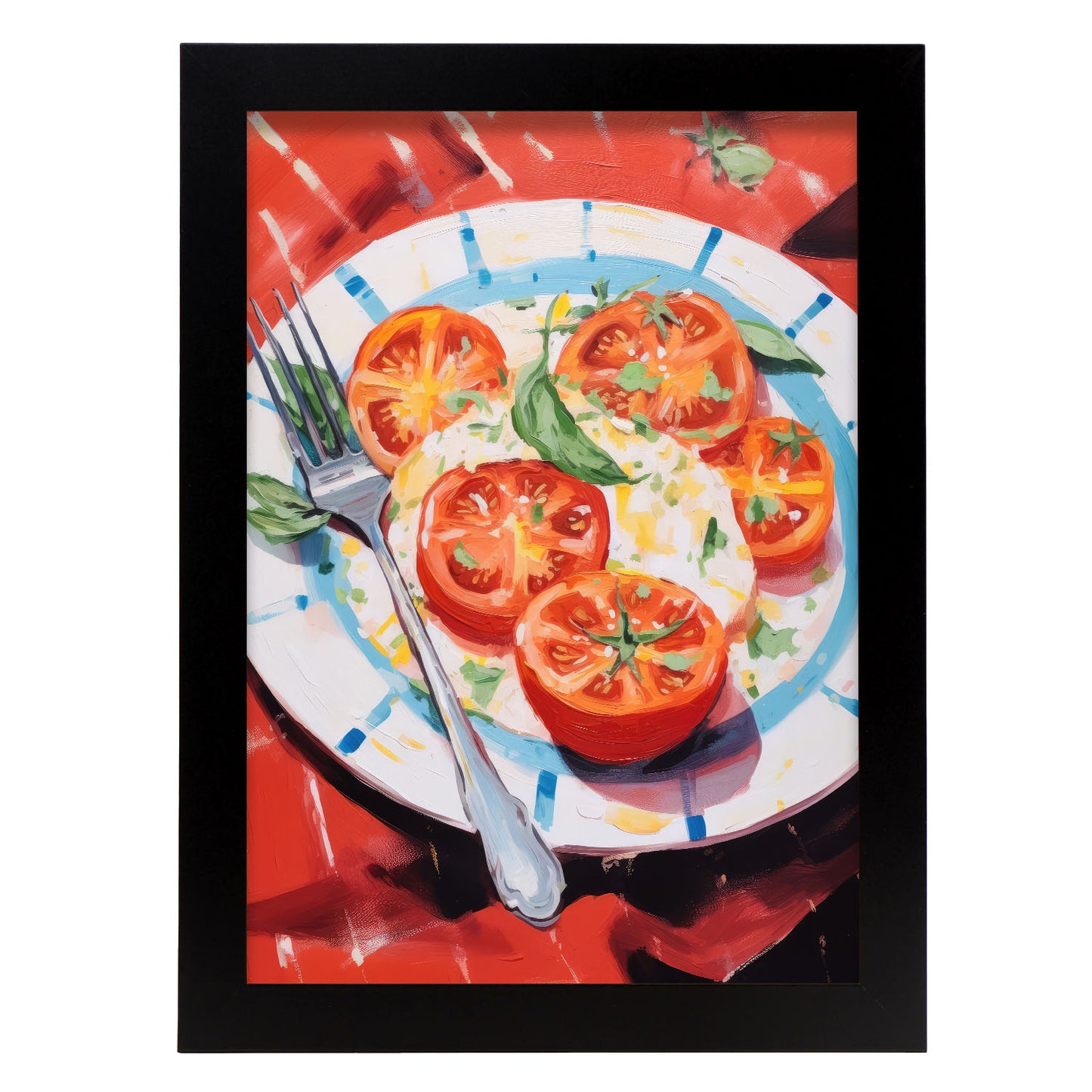Lamina Nacnic Tomates Deleite en Pintura de Alimentos