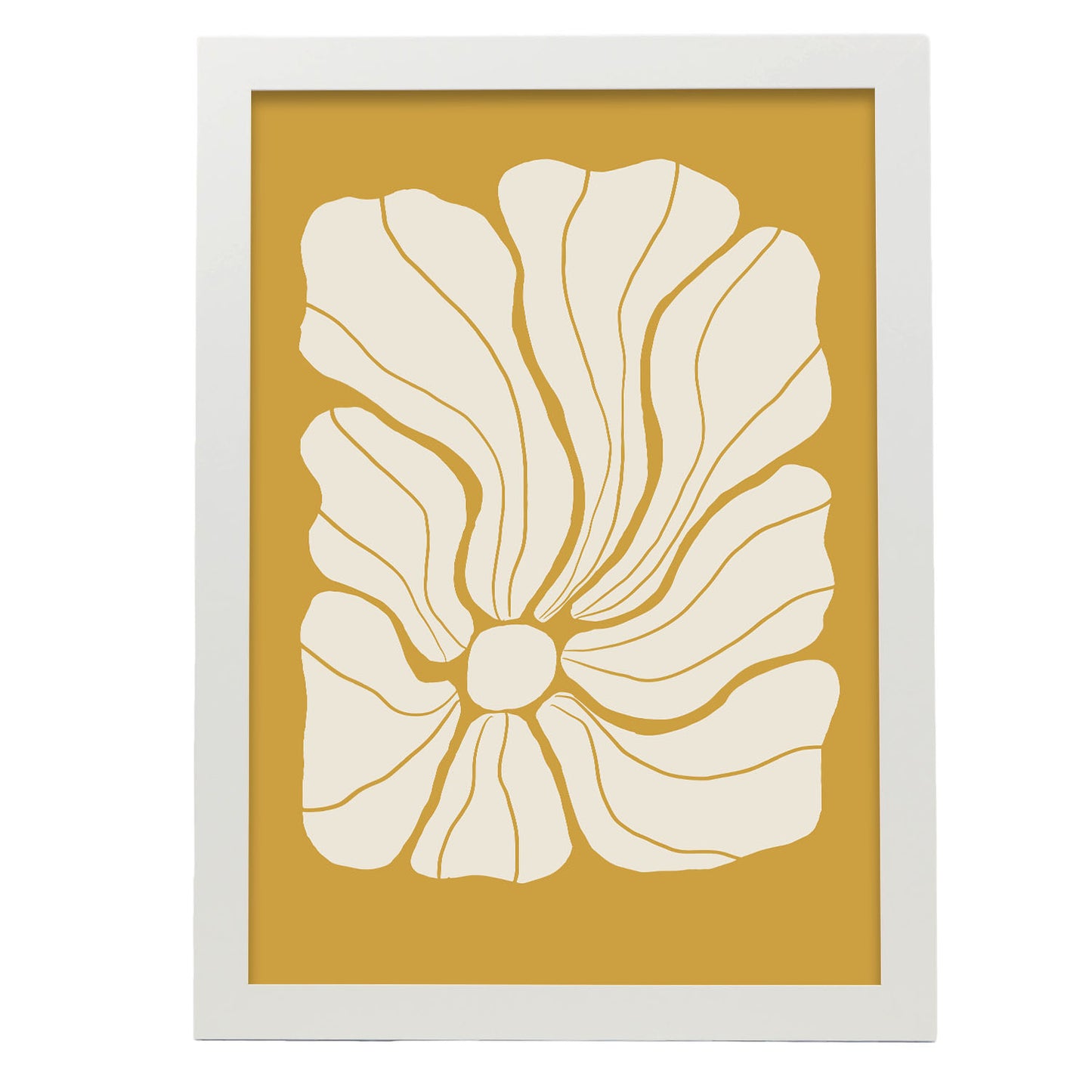 Nacnic Lámina Flora de Durazno Inspirada en Matisse