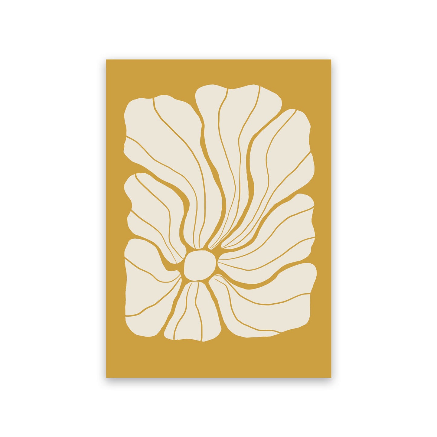 Nacnic Lámina Flora de Durazno Inspirada en Matisse