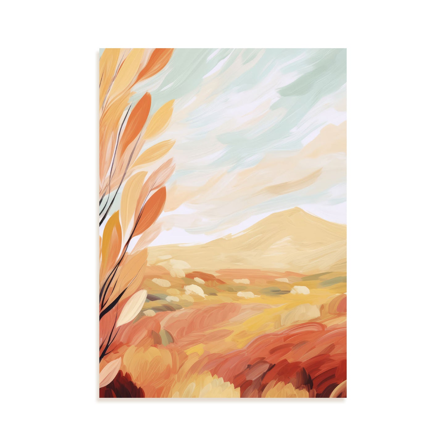 Lamina Nacnic Naturaleza Sacrosántica en Pintura de Paisajes