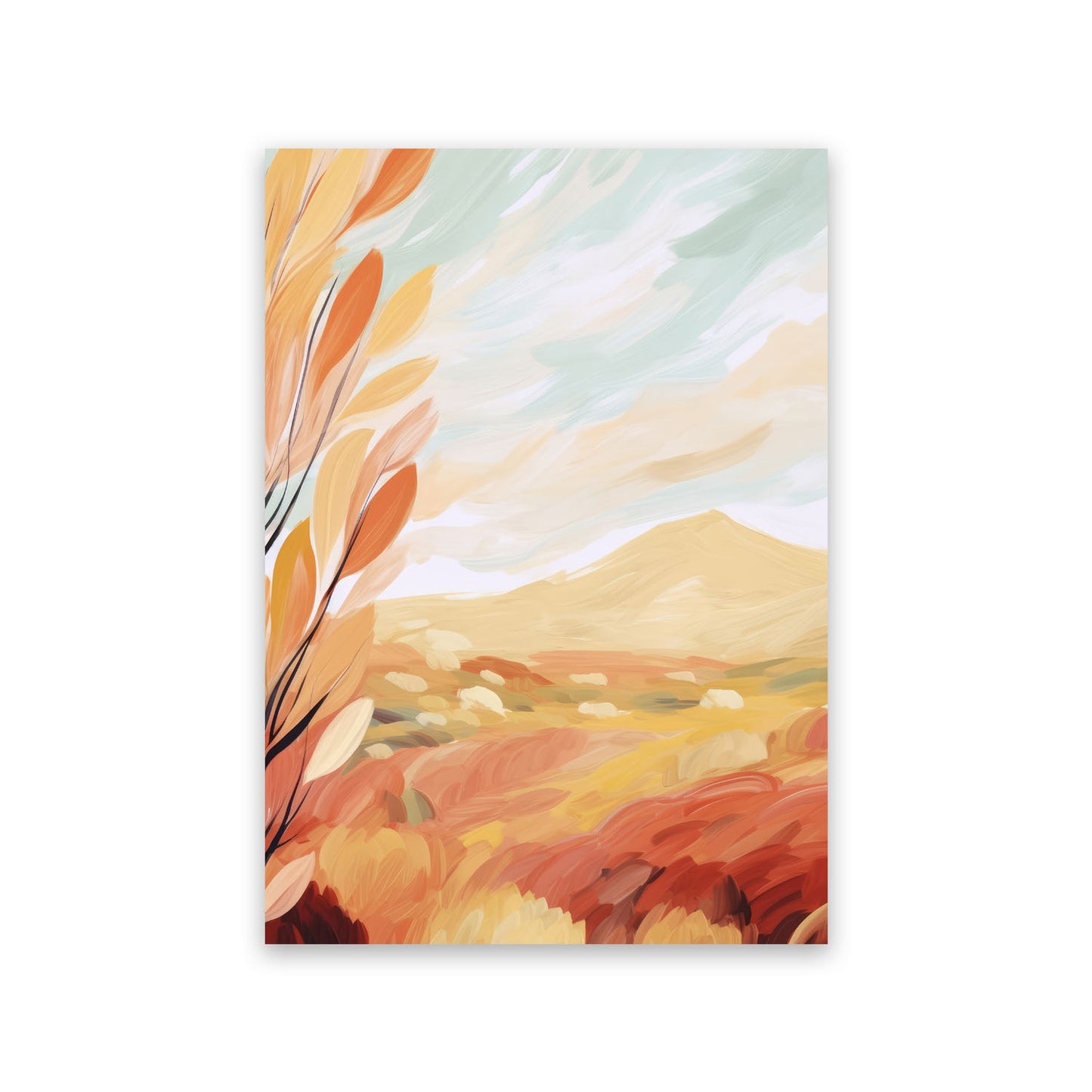 Lamina Nacnic Naturaleza Sacrosántica en Pintura de Paisajes
