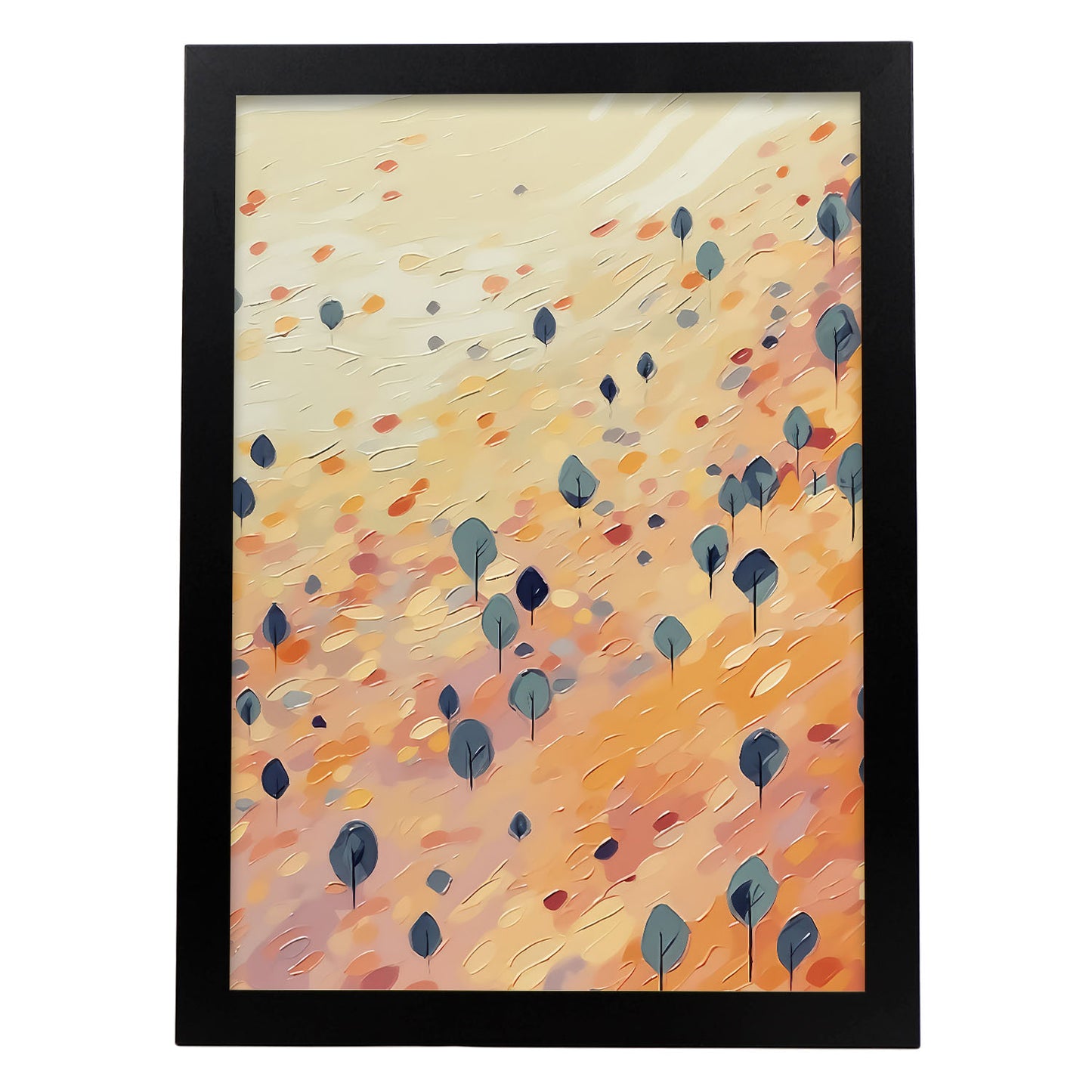 Lámina Abstracta Árboles Faddy Nacnic