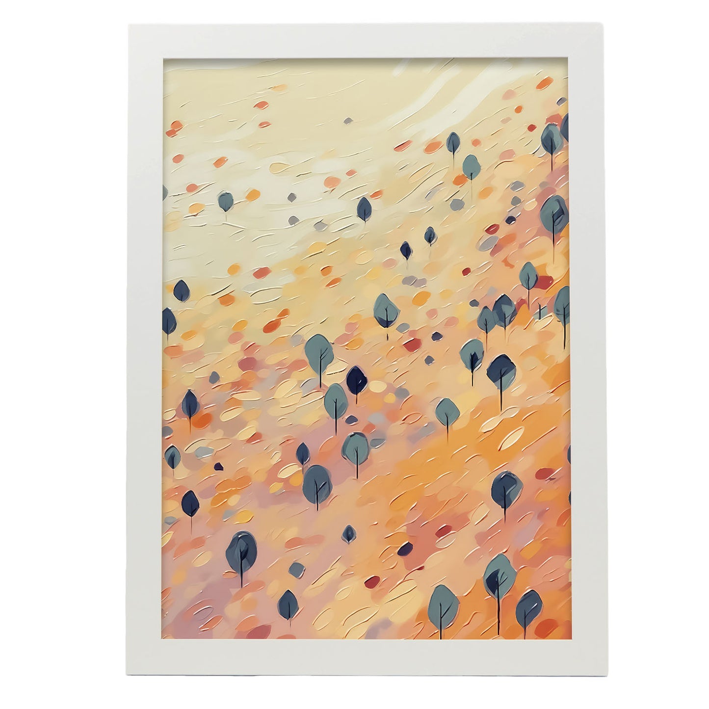 Lámina Abstracta Árboles Faddy Nacnic