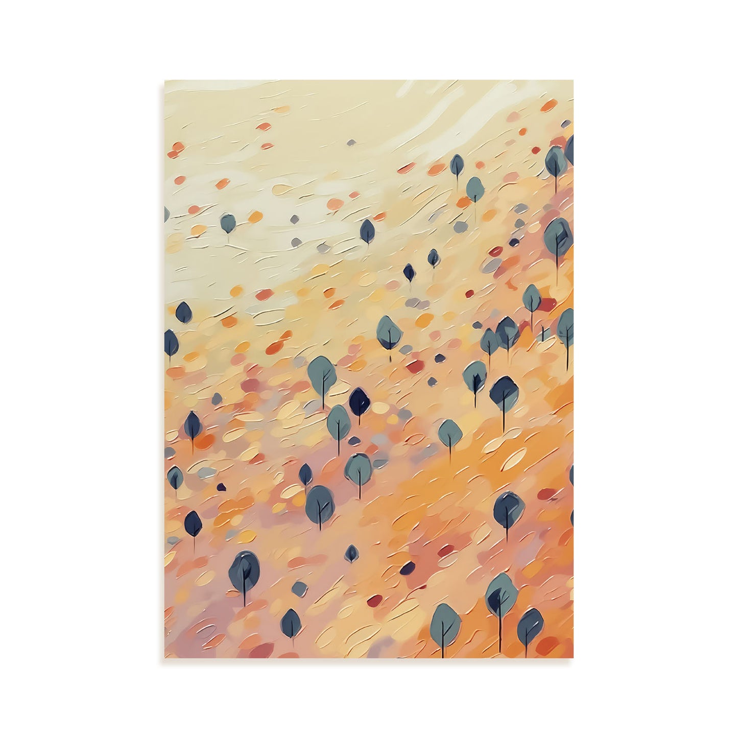 Lámina Abstracta Árboles Faddy Nacnic
