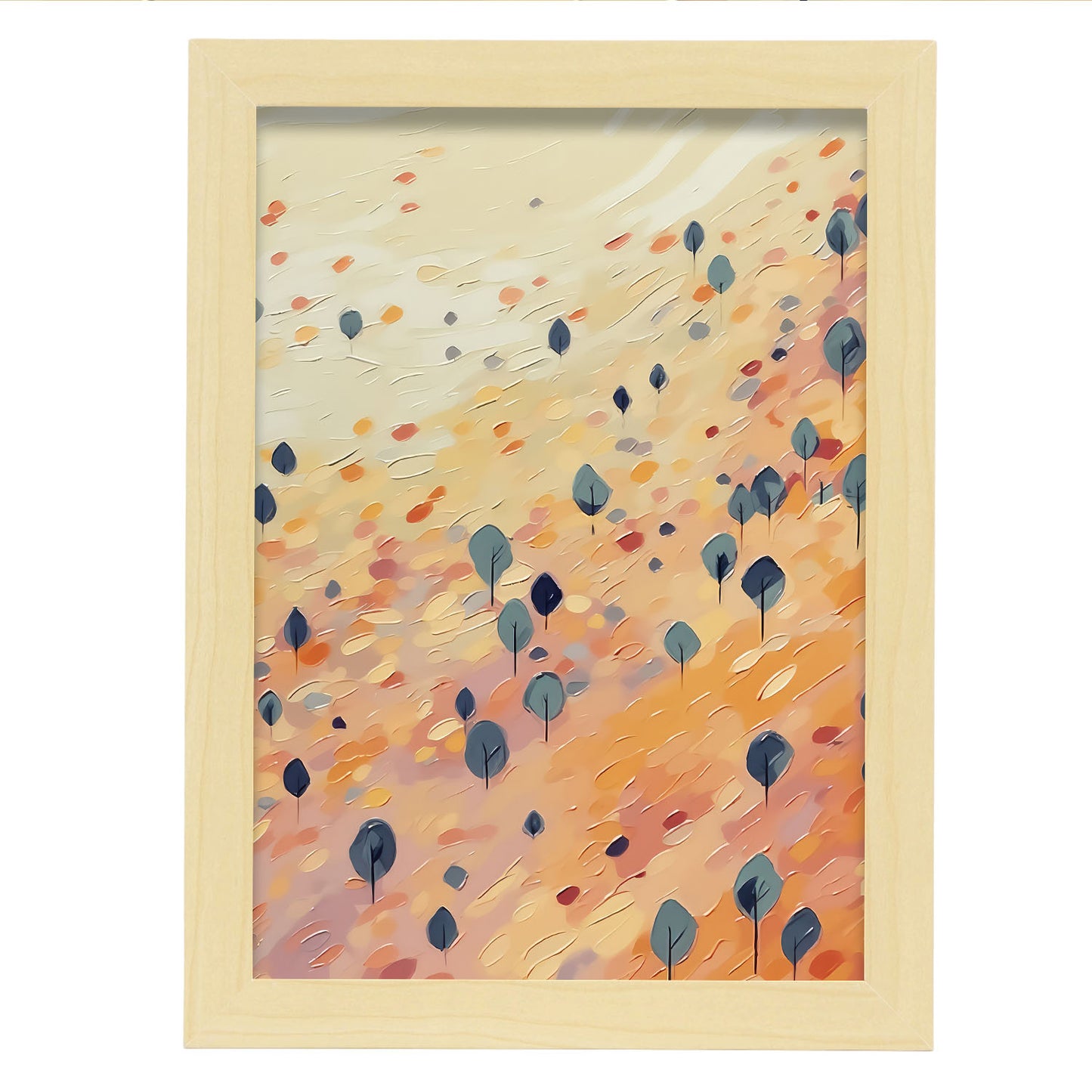 Lámina Abstracta Árboles Faddy Nacnic