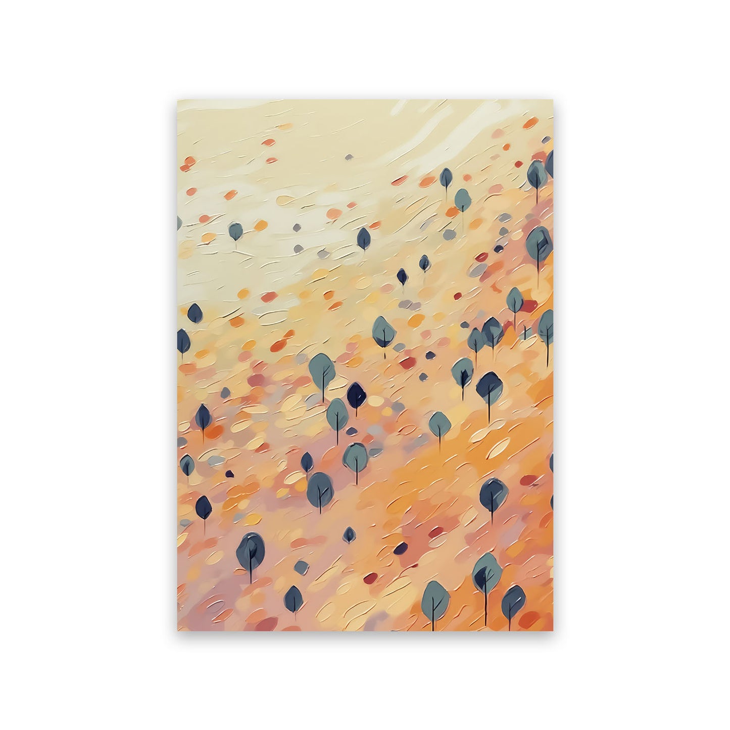 Lámina Abstracta Árboles Faddy Nacnic