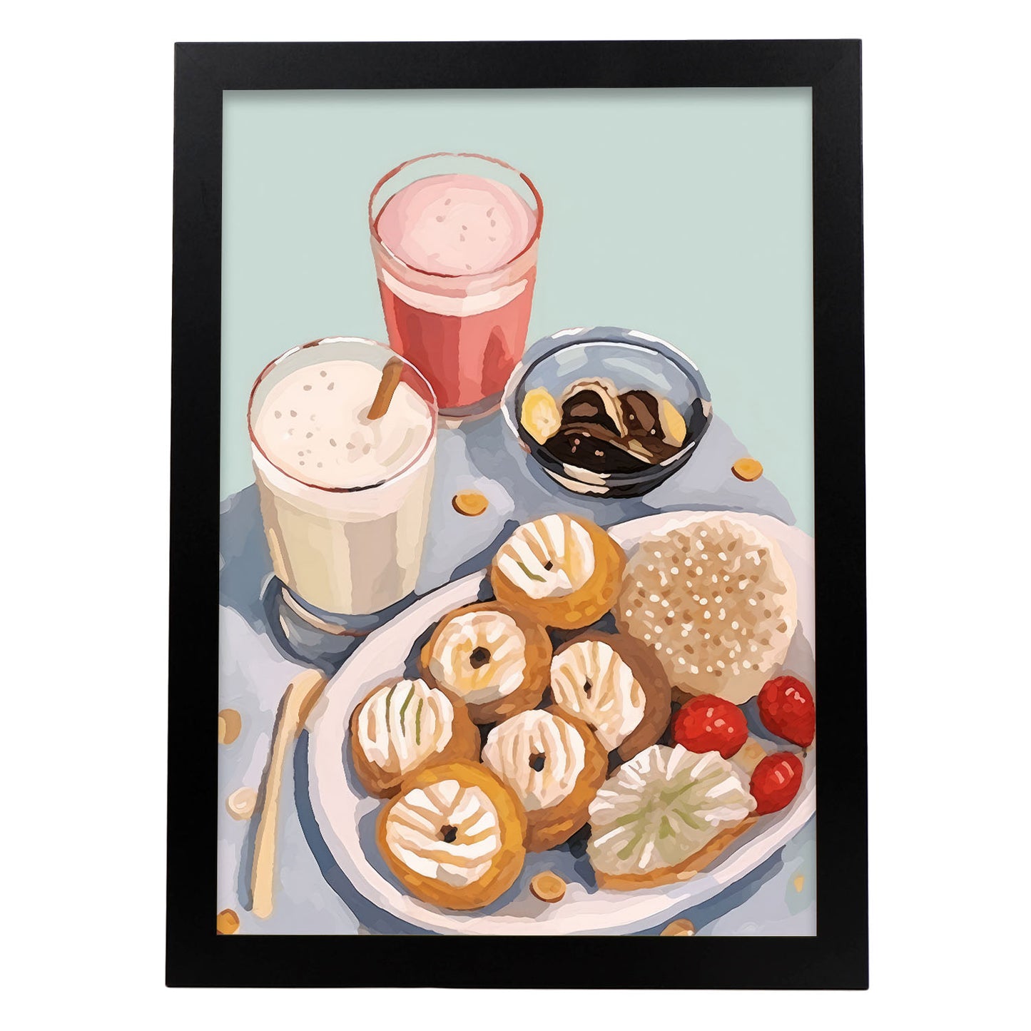 Lamina Nacnic Merienda con Estampado Decorativo