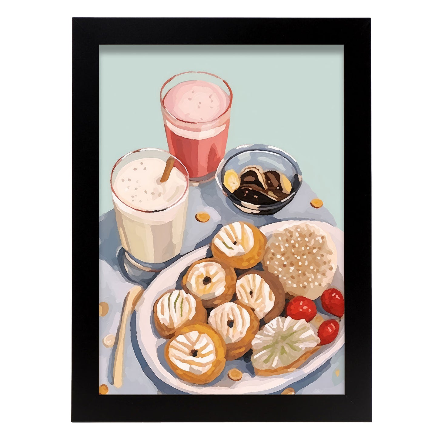 Lamina Nacnic Merienda con Estampado Decorativo
