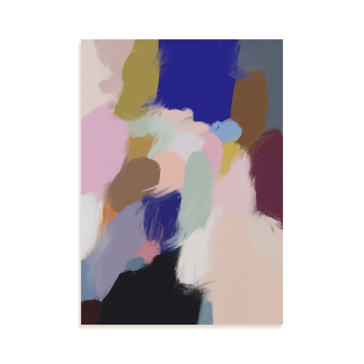 Lámina Nacnic Mosaico Delgado en Color Abstracto