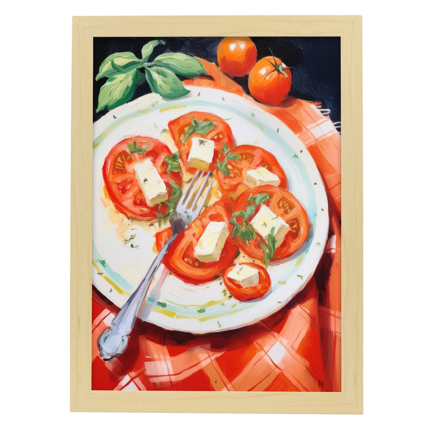 Lamina Nacnic de Pintura de Alimentos - Tomates