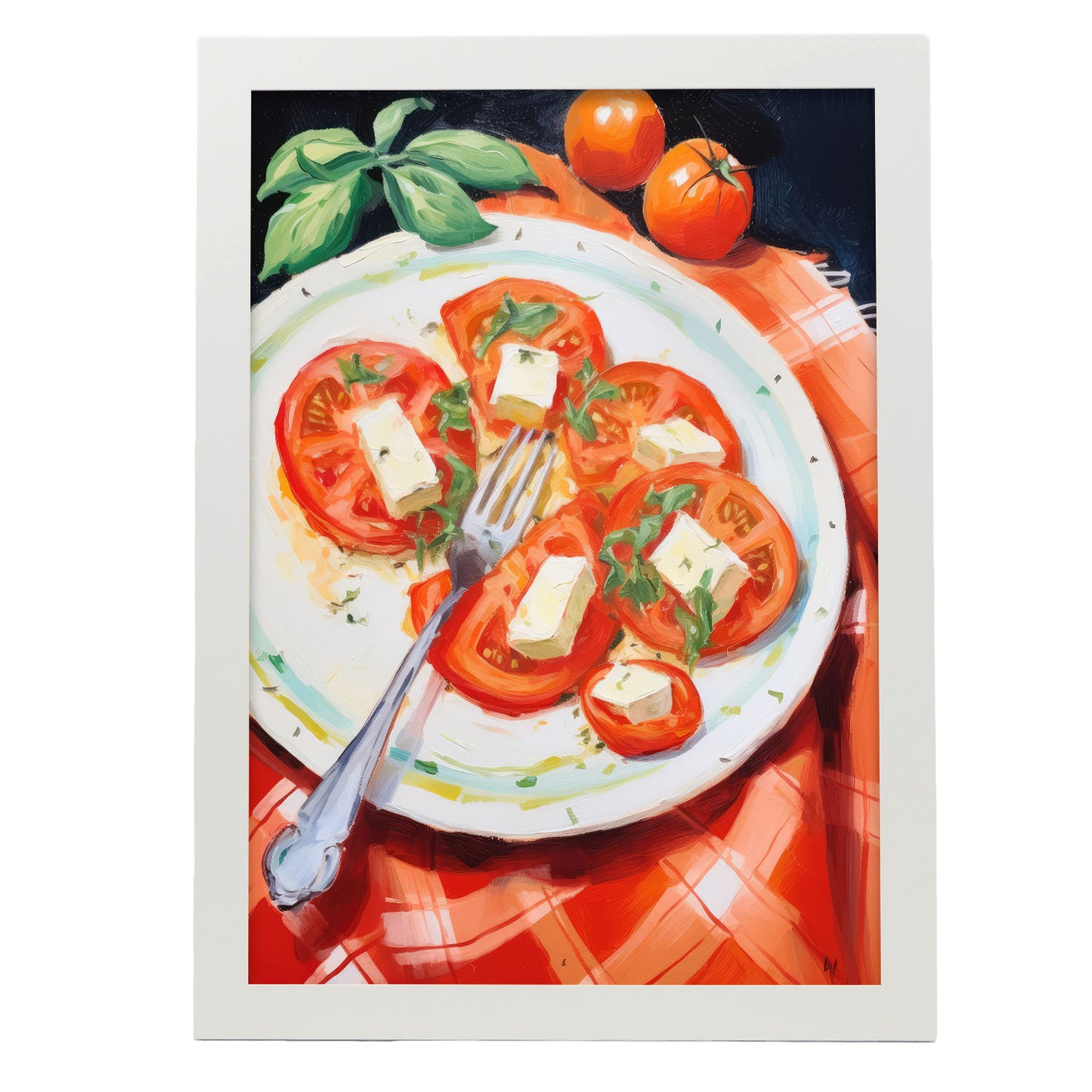 Lamina Nacnic de Pintura de Alimentos - Tomates