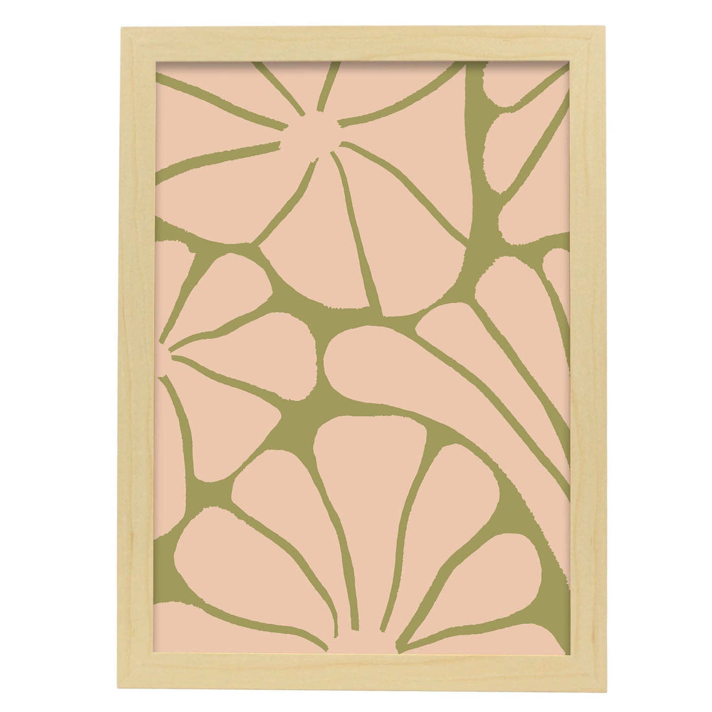Nacnic Lámina Gran Pétalo Inspirado en Matisse