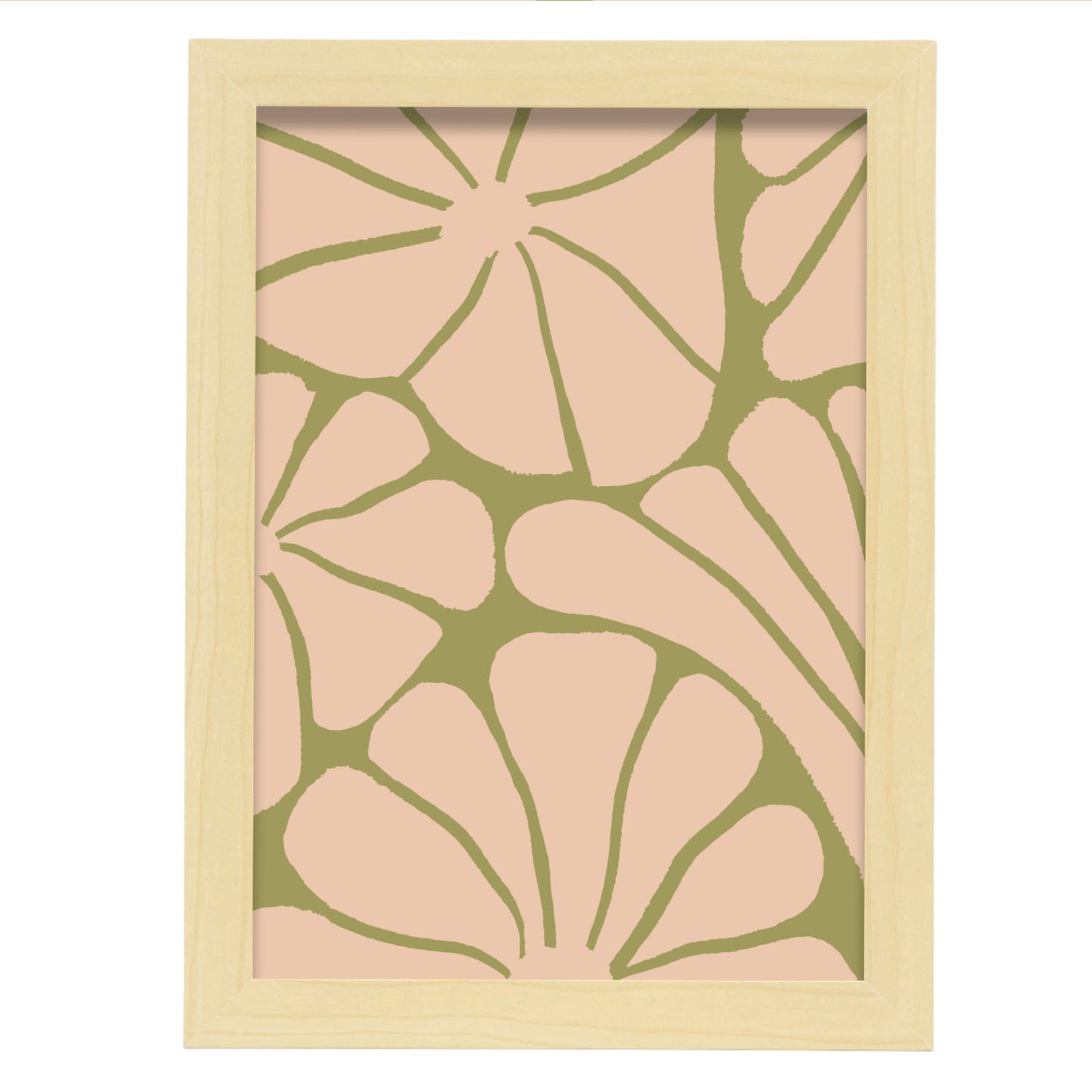 Nacnic Lámina Gran Pétalo Inspirado en Matisse
